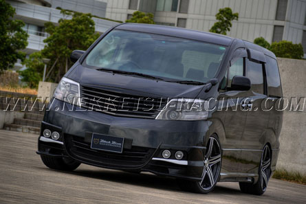 ชุดแต่งรถ สเกิร์ตรอบคันอัลพาร์ด ALPHARD 04-08 AH10 ทรง WALD
